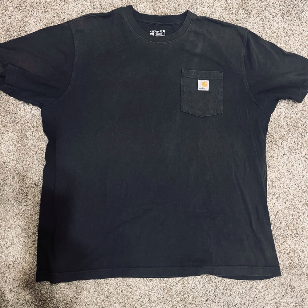 (Medium distressed) carhartt  size:XL loose Fit for comfort Black , true to size
